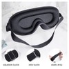 3D Deep Contoured Eye Covers for Sleeping, Sleep Eye Mask,