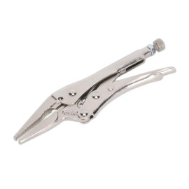 Sealey Ak6824 Locking Pliers Long Nose 170Mm 0-50Mm Capacity