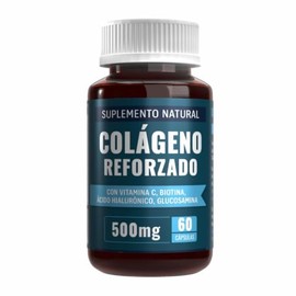 COLÁGENO REFORZADO Fórmula Premium, 60 Cápsulas de 500mg