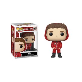 Pop! TV: Rio The Money Heist La Casa De Papel Pop! Vinyl Figure + Compatible Pop Box Case