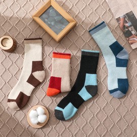 Pleneal Merino Wool Socks for Men Women Thermal Winter Boot Socks Hiking Socks Warm Crew Socks