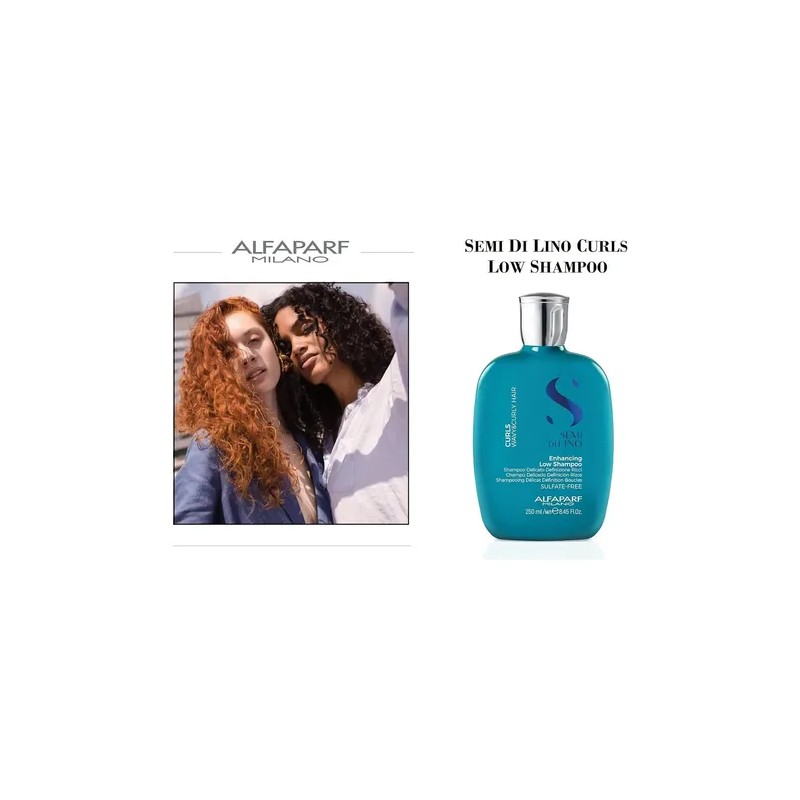 Alfaparf Curls Low Shampoo Rizos Ondulados Y Rizados 250ml.