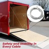 VIRTIONZ 2PCS 150" Replacement Cable Wire - Enclosed Cargo Trailer