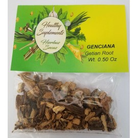 Healthy Supplements Genciana (Gentian Root) 0.50 onz