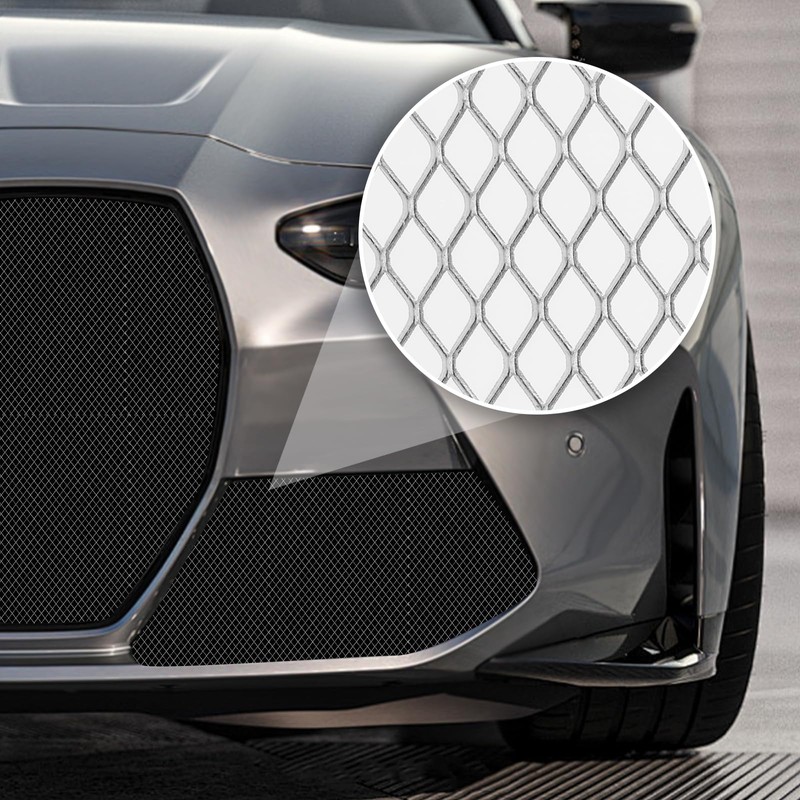 40x13" Car Grill Mesh for Bumper,Cuttable Metal Mesh Grill with