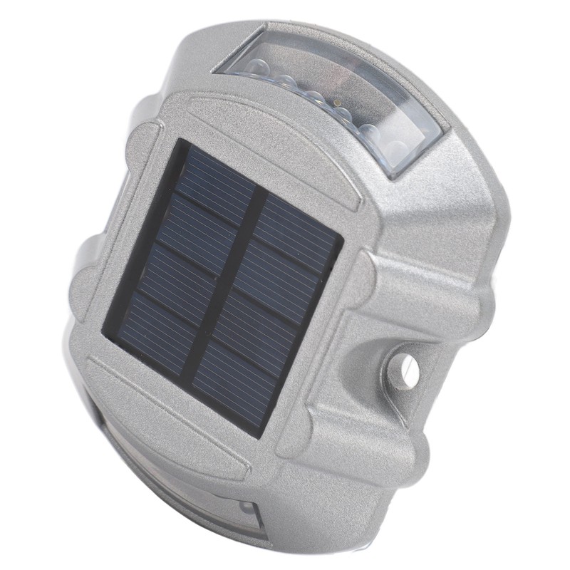 Solar Road Stud Light Aluminum Alloy Solar Powered Outdoor Waterproof