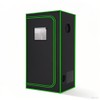MELONFARM 2x2 Grow Tent, 24"x24"x72'' High Reflective 600D Diamond Mylar