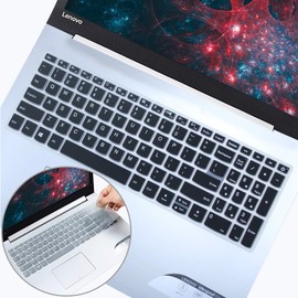 2 Pack Keyboard Cover for Lenovo IdeaPad 3 15.6" & 17.3" & ThinkBook 15 & IdeaPad 320 330 17.3" Keyboard Skin