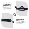 Operitacx 2 Pieces Adjustable Spokeshave Hand Tool with Flat Base