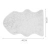 Trintion Faux Fur Rug Fluffy Imitation Sheepskin Carpet 40 x