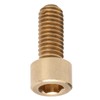 50Pcs Cap Hex Socket Screw Copper Fastener Hardware Tools Industrial