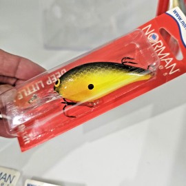 Norman Vtg New Norman 2 1/2" Deep Little N 3/8 oz Crankbait 9 - 12 Feet You Pick Color - 256 - Glow Perch