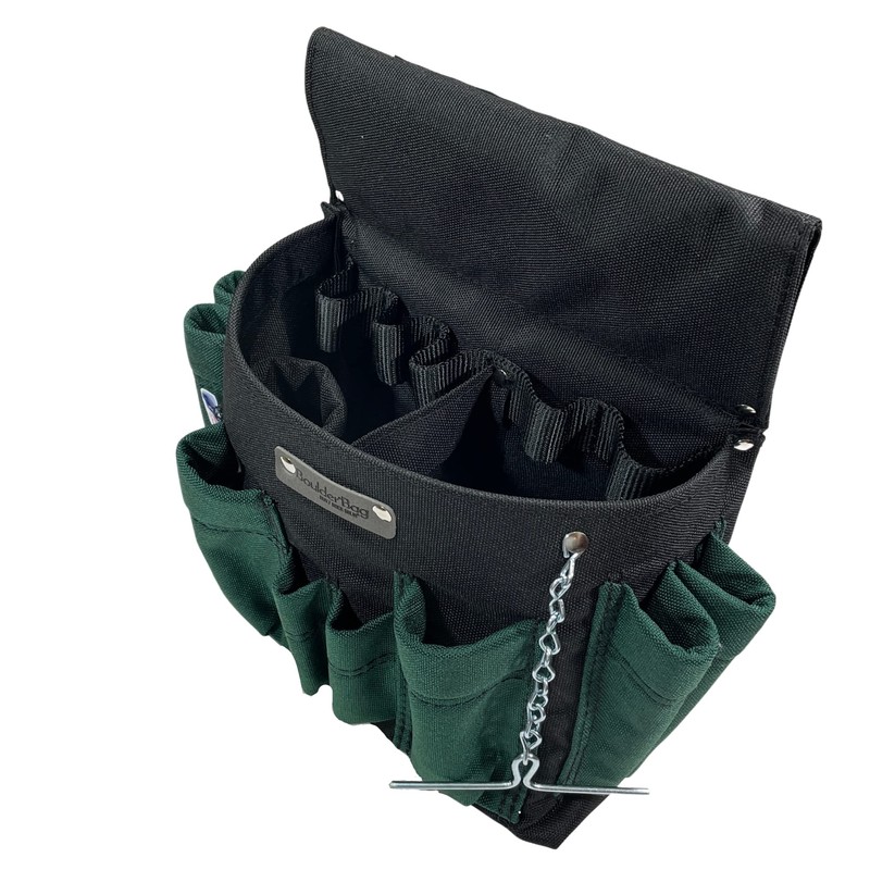 BOULDER Bag PRO 120 Professional Electrician Single Pouch. Green. Tool
