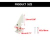 20PCS Plastic Control Horn 4 Hole Control Horn with Screws
