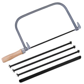 Coping Saw, 5-Piece Coping Saw Blades Set for Woodworking, Fine Tooth s aw for Fret Cutting, for Model Making, for Wood Fine Cut, DIY Crafts