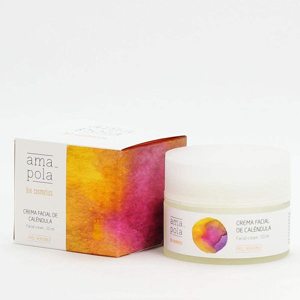 AMAPOLA BIOCOSMETICS Calendula Face Cream for Dry and Sensitive Skin