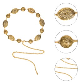 Western-Belts For Woman-Cowgirl-Belt Cowboy-belts for Women - Country Concert Outfit Concho boho belt for Dress Jeans