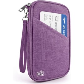 Passport Holder Family RFID Travel Document Organizer for Women Waterproof Passport Wallet Men Portable Case for Cards