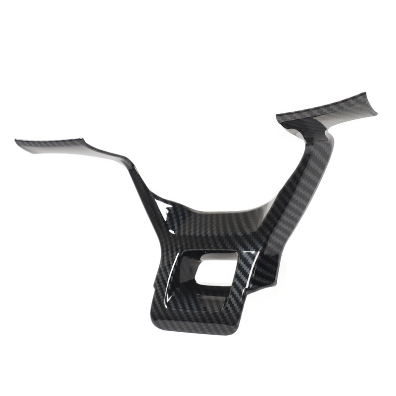 Steering Wheel Trim Decoration Carbon Fiber Style Interior Steering Wheel
