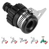 CYSFETENA Stainless Steel Universal Tap Connector, 6.5 cm Tap Hose