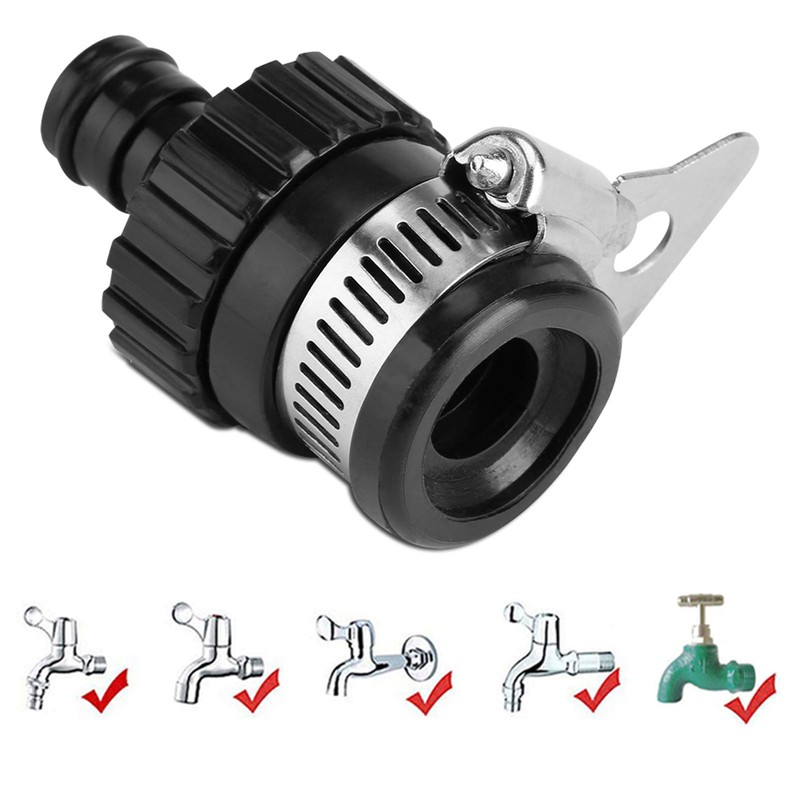 CYSFETENA Stainless Steel Universal Tap Connector, 6.5 cm Tap Hose