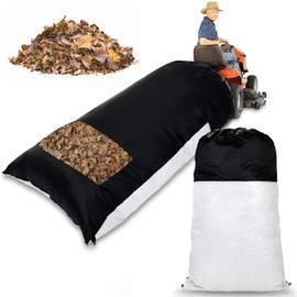2025 New Large Lawn Tractor Leaf Bag - Grass Catcher Bag, 79x52 Inch Leaf Bag with Extra Large Capacity for Fast Leaf Collection, Heavy Duty Materials Fits for Most Riding Lawn Mowers
