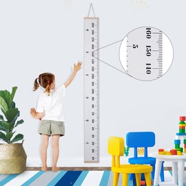 OFKPO Children Height Growth Chart Ruler,Wall Hanging Measuring Ruler Room Decoration