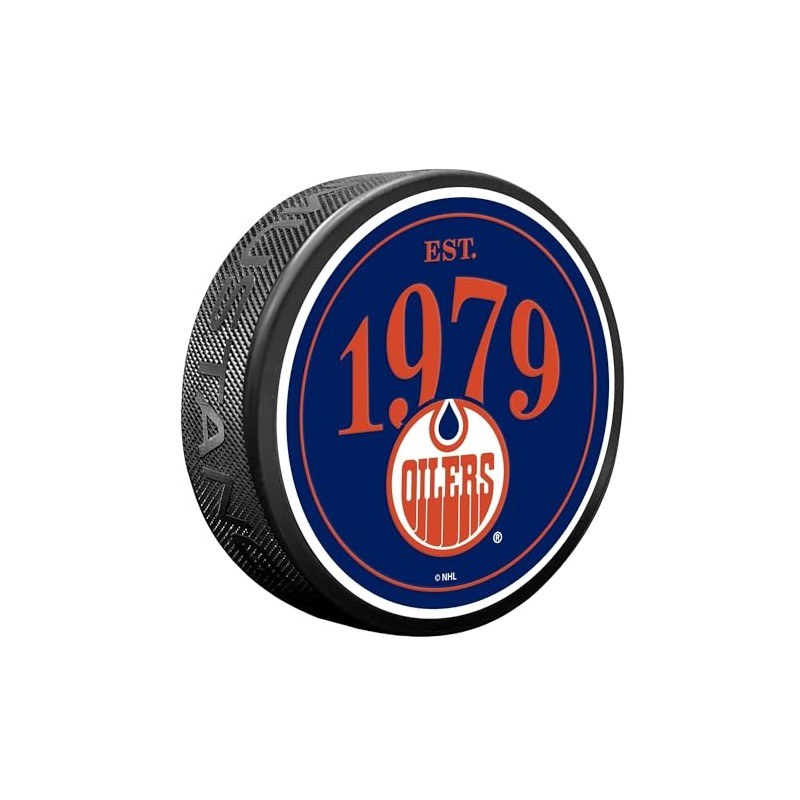 Edmonton Oilers Puck | Founding Year