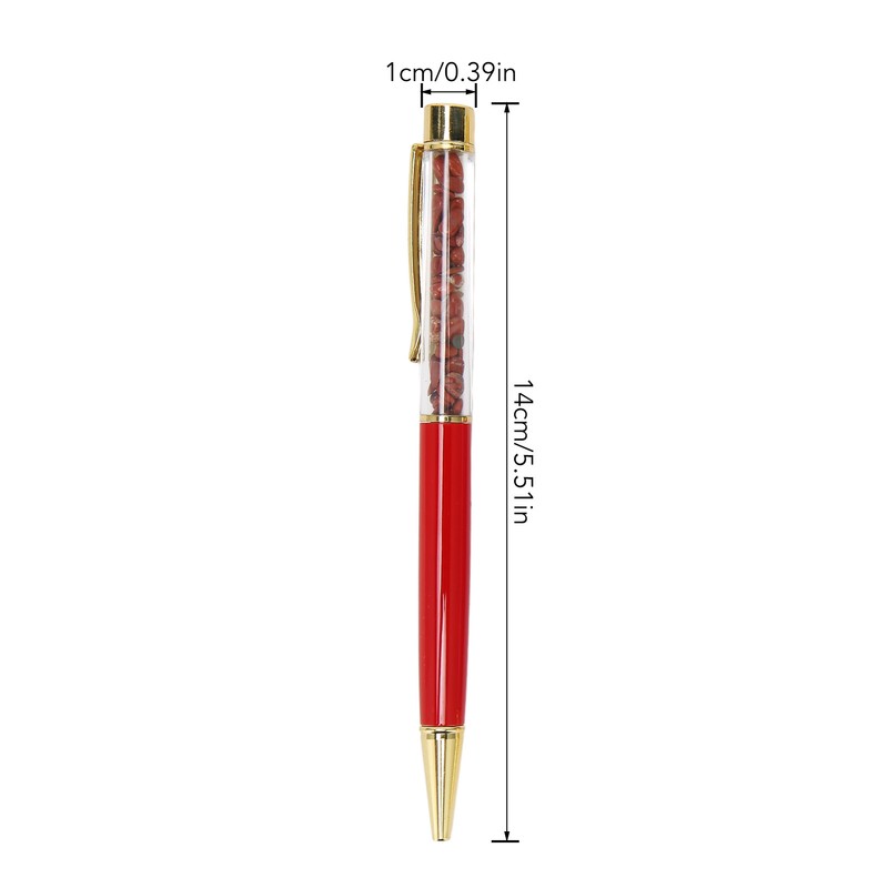 8PCS Crystal Ballpoint Pen Fashionable Colorful Bling Crystal Pens for
