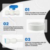 Professional 1/4" OD Tubing Water Line Kit for Refrigerator Ice