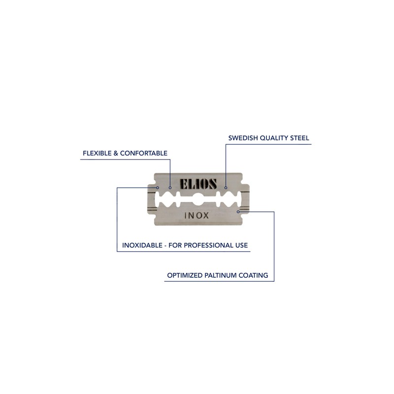 Elios Inoxidable Razor Blades (Pack of 110)