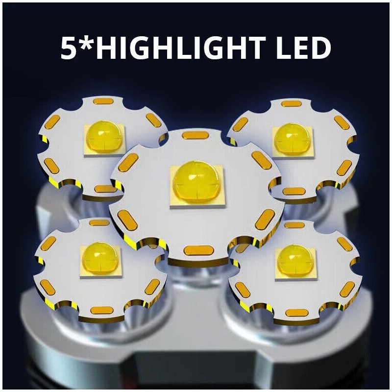 Valuebuybattery Super Bright LED Torch Flashlight Tactical Camping Outdoor Lamp