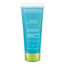 Bioderma Sébium Gel Moussant 100ml Piel Grasa/mixta Grasa A Mixta Día/noche