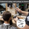 Wide Tooth Detangling Hair Comb Hair Cutting Comb Set with