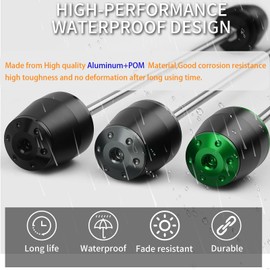 WOOGA Motorcycle Front Wheel Fork Slider, Frame Sliding Protector Axle Fork Slider Compatible Models Kawasaki/Kawasaki Ninja ZX4R ZX4R ZX4RR 23-24 ZX25R 21-24 ZX-25R ZX-4R (Green)