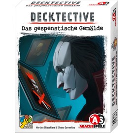 ABACUSSPIELE Decktective 38202 The Spooky Painting, Cooperative Crime Game, Card Game
