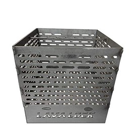 LavaLock® UDS 55 Gallon charcoal firebox basket for Ugly Drum Smoker WITH legs and ash pan