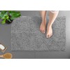 LuxUrux Bath Mat Extra-Soft Plush Bath Shower Bathroom Rug, 1''