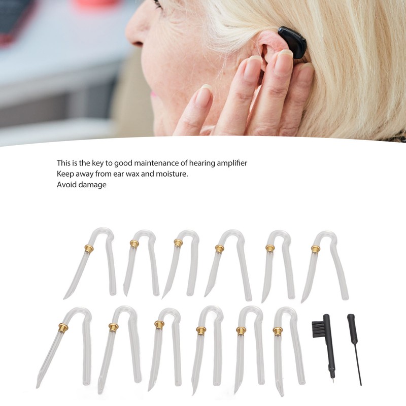Hearing Amplifier BTE Tube Cleaning Brush Professional Preformed Hearing Amplifier