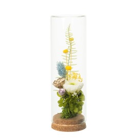 Sunmany Japanese Modern Buddhist Altar, Preserved Flowers, Buddhist Flowers, Made in Japan, Does Not Wither, Like Fresh Flowers, Pet Flower Arrangement, Small Size, Compact, Modern Buddhist Altar,