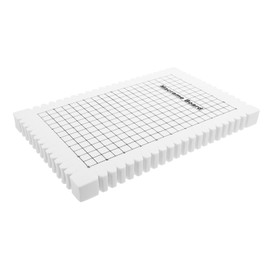 Operitacx Craft Accessories, Double-Sided Grid Macrame Board, Foam Board for Knotted Weaving Projects