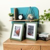 Muzilife 5x7 Wood Picture Frame Flat Set of 4 Display