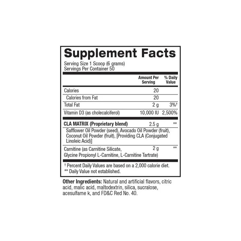 BPI Sports CLA Matrix + Carnitine Polvo Ponche de Frutas
