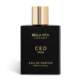 CEO Man Eau De Parfum for Men - Lemon, Lavender, Tonka & Agarwood, Long-Lasting Vegan Perfume - 3.3 Fl Oz