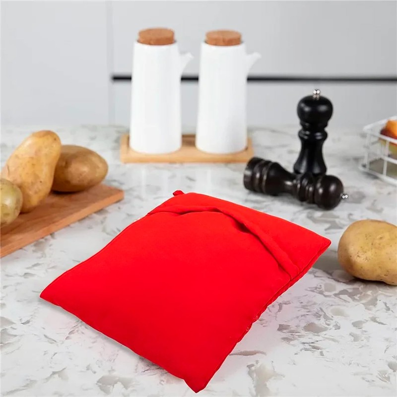 SET da 2 Sacchetti per Cottura di Patate in Microonde