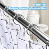 Shower Curtain Rings,Shower Curtain Hooks,Rust Proof Secure Lock Ring Clips