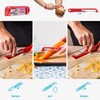 Dreamfarm Sharple Self-Sharpening Vegetable & Food Vertical Speed-Peeler - Red