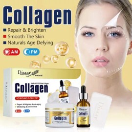 Crema Colágeno Puro, Reafirma, Elasticidad, Líneas Expresión