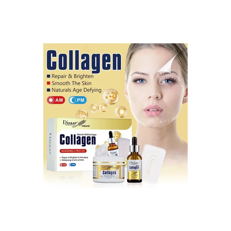 Crema Colágeno Puro, Reafirma, Elasticidad, Líneas Expresión