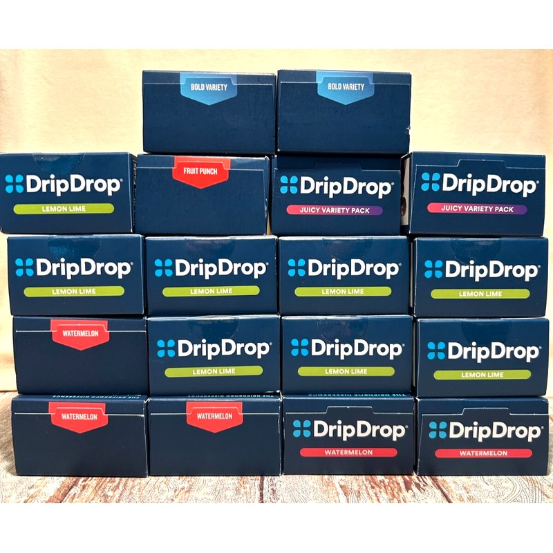Drip Drop 18x Drip Drop Fast Hydration Drink Mix 8